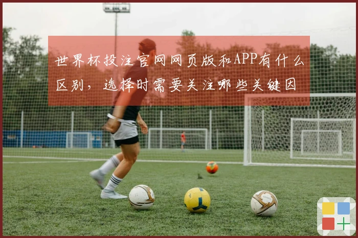 世界杯投注官网网页版和APP有什么区别，选择时需要关注哪些关键因素？