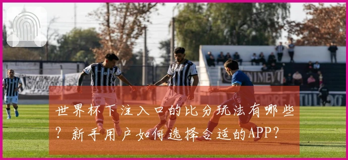 世界杯下注入口的比分玩法有哪些？新手用户如何选择合适的APP？